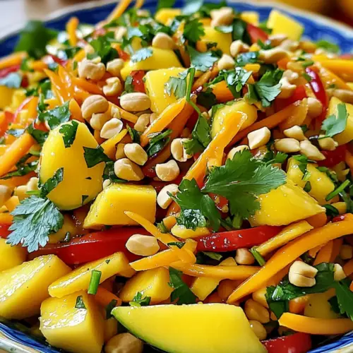 Thai Mango Salad Fresh