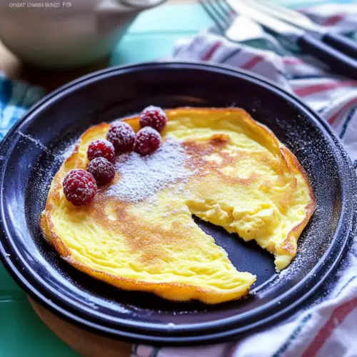 Sweet Omelet or Breadless French Toast