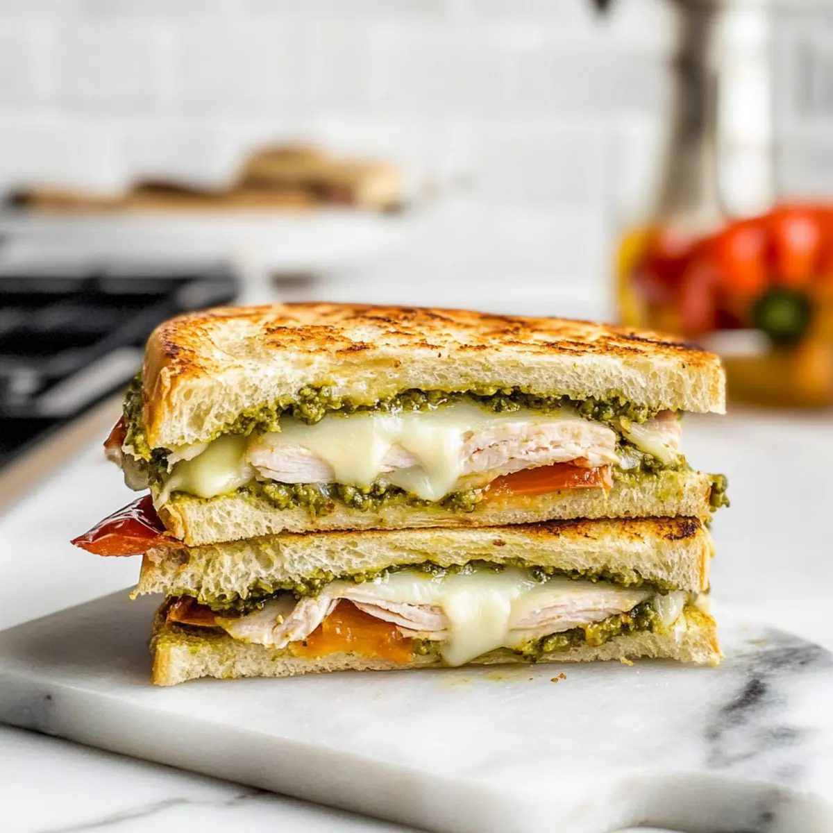 Turkey Pesto Panini