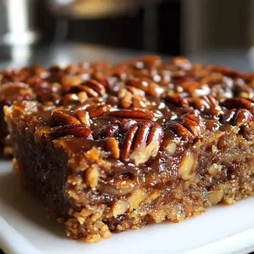 Pecan Crunch Squares