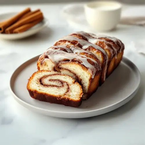 Cottage Cheese Cinnamon Roll Bread