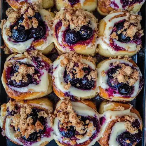 Blueberry Cinnamon Rolls