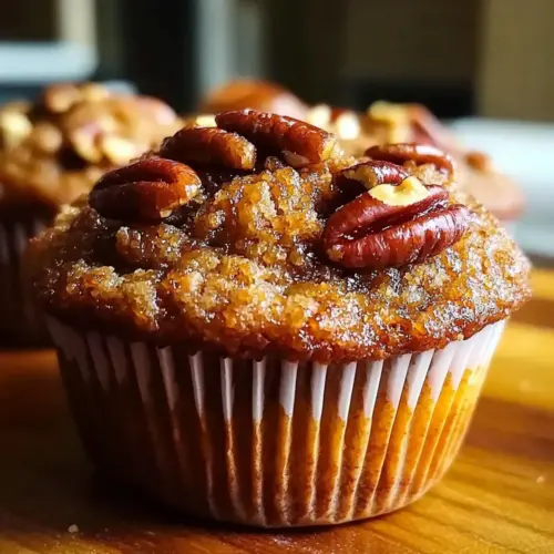 Pecan Pie Brown Sugar Muffins