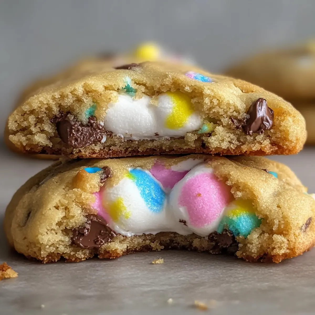 Giant Chocolate Chip Peep Stuffed Easter