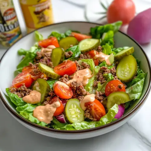 Chopped Big Mac Salad