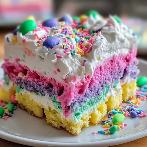 Easter Poke Cake