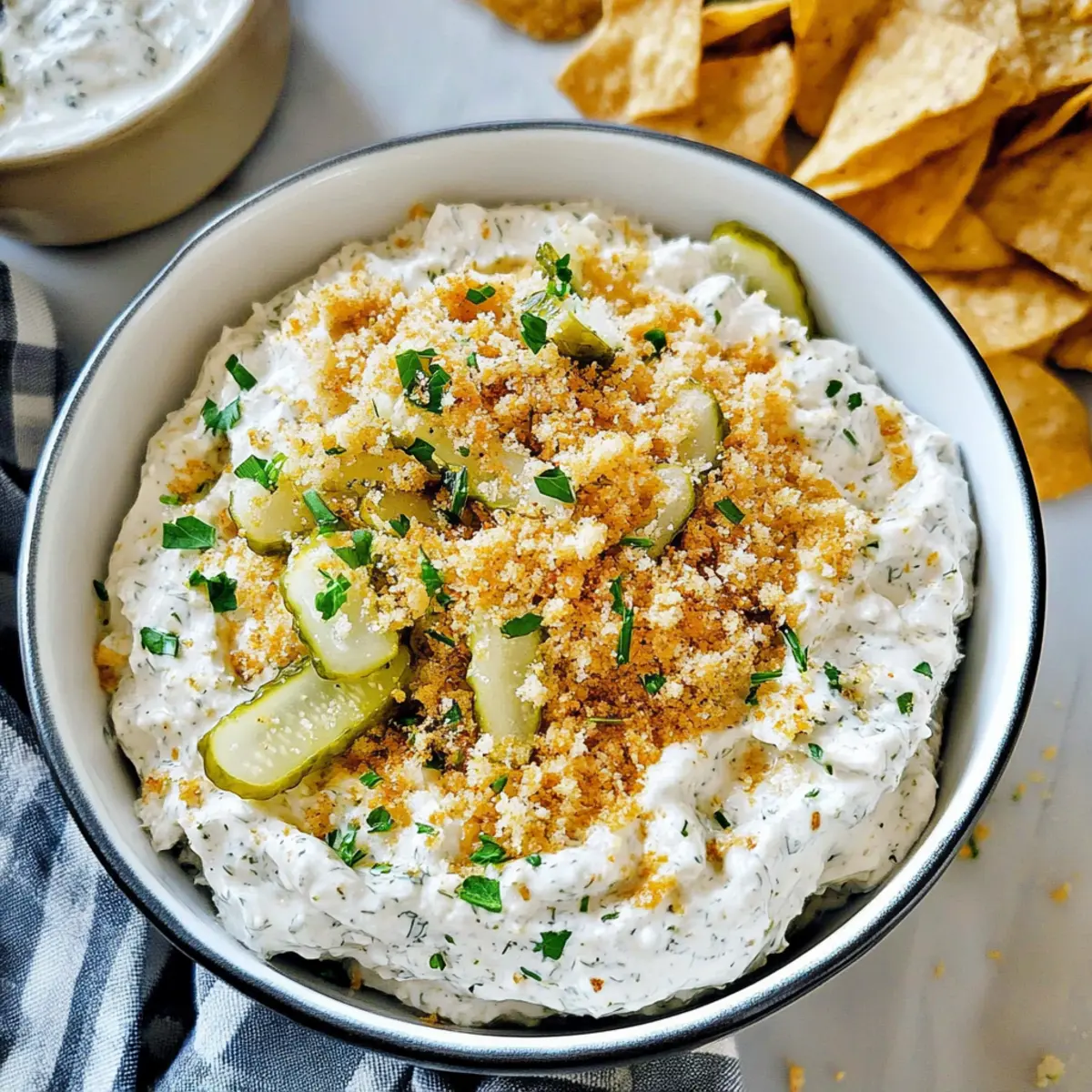 Fried Pickle Ranch Dip