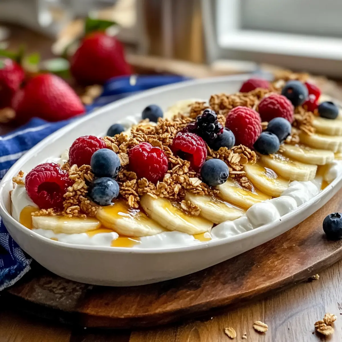 Breakfast Banana Split