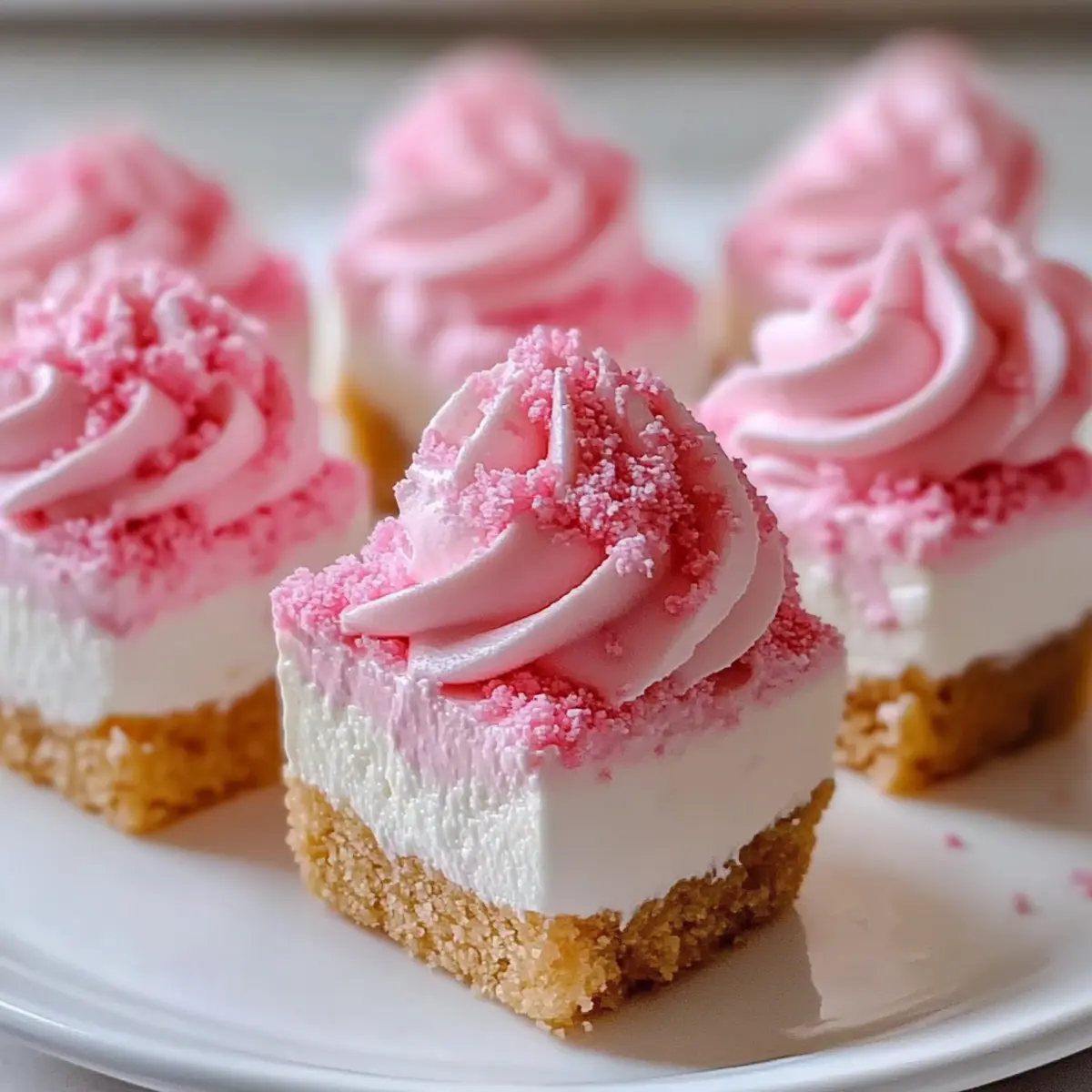 No-Bake Pink Velvet Cheesecake