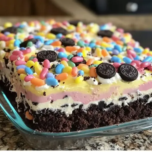 Easter Dirt Cake Casserole