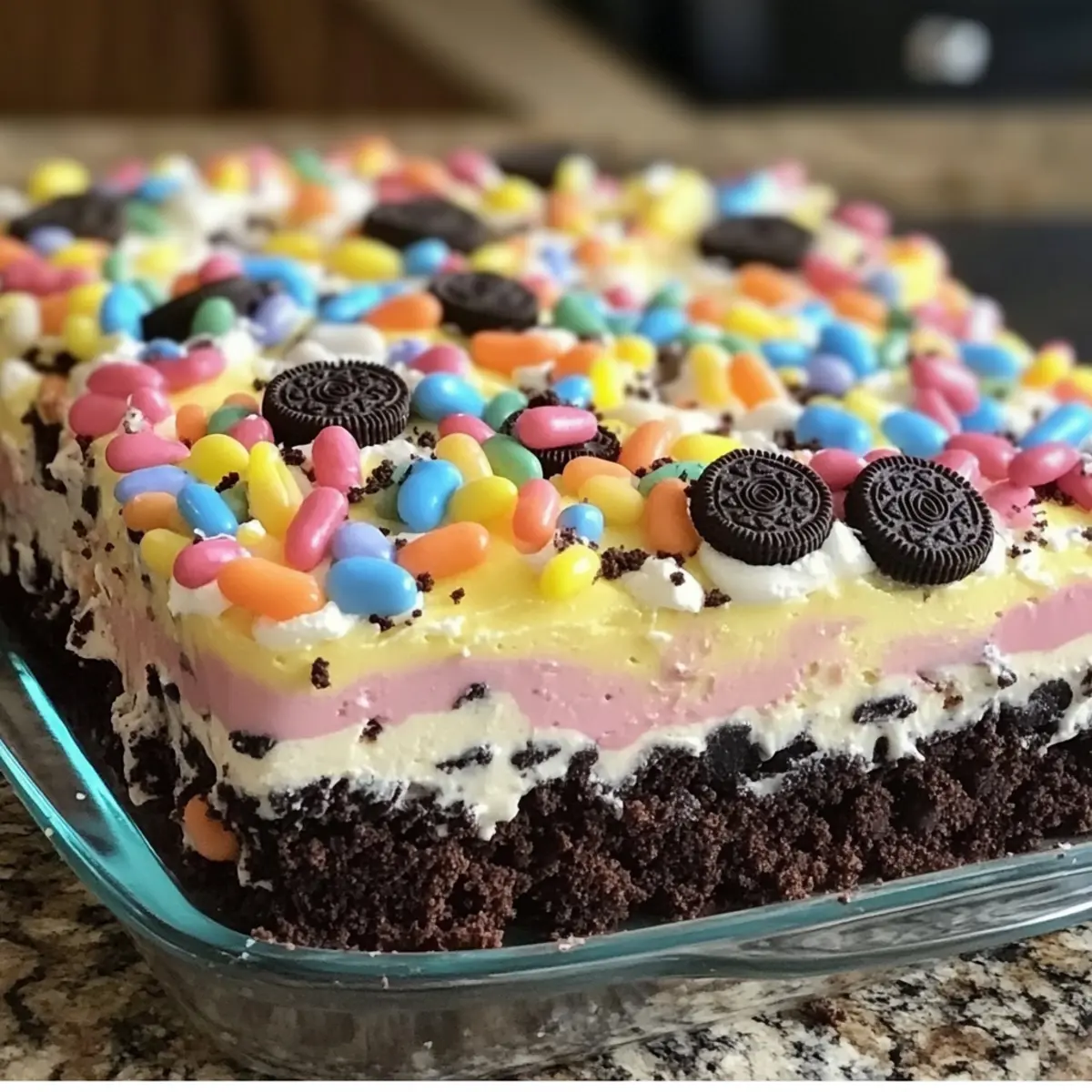 Easter Dirt Cake Casserole