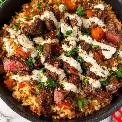 Steak & Queso Rice