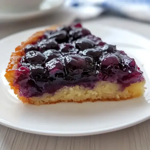 Best Homemade Blueberry Upside Down Cake