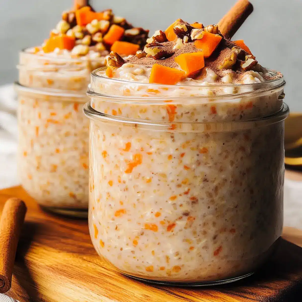 Carrot Cake Overnight Oats