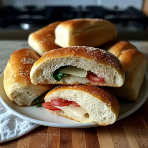 Sourdough Hoagie Rolls