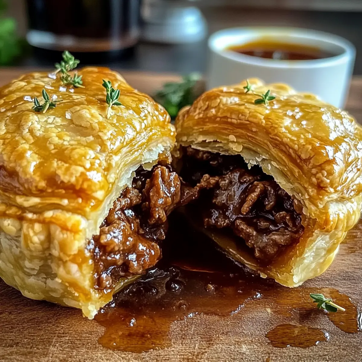 Crispy Irish Beef and Guinness Hand Pies