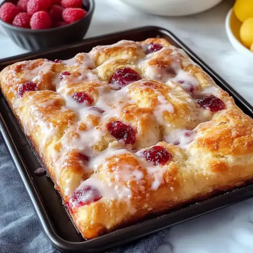 Homemade Jam Donut Focaccia