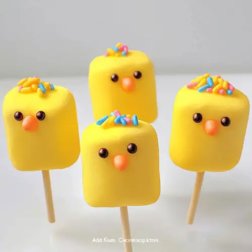 Cute Marshmallow Chicks