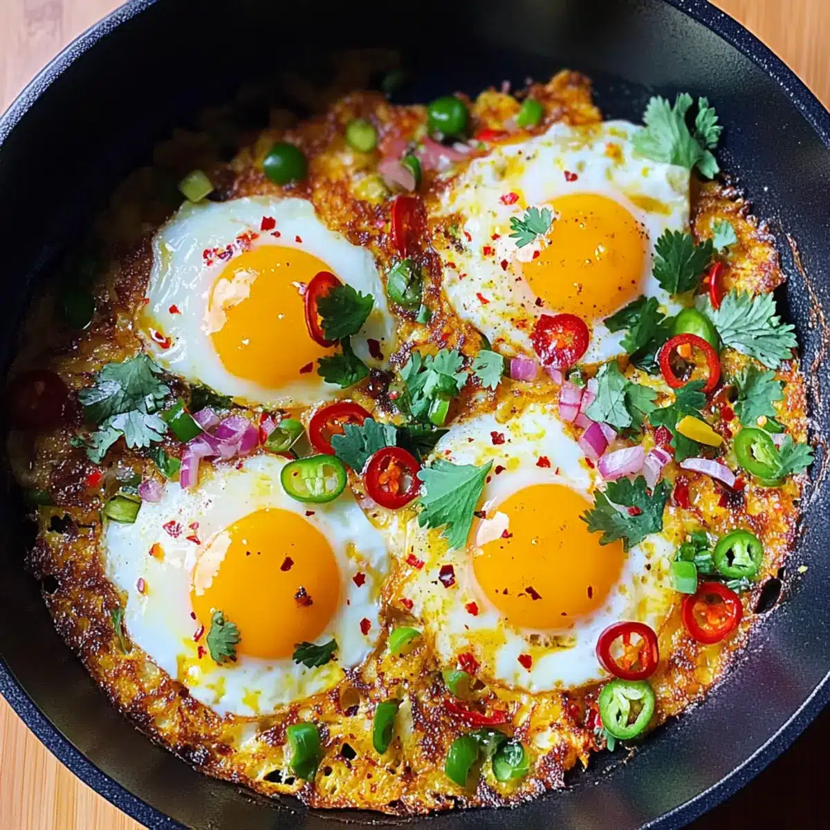 Indian-Inspired Masala Fried Eggs