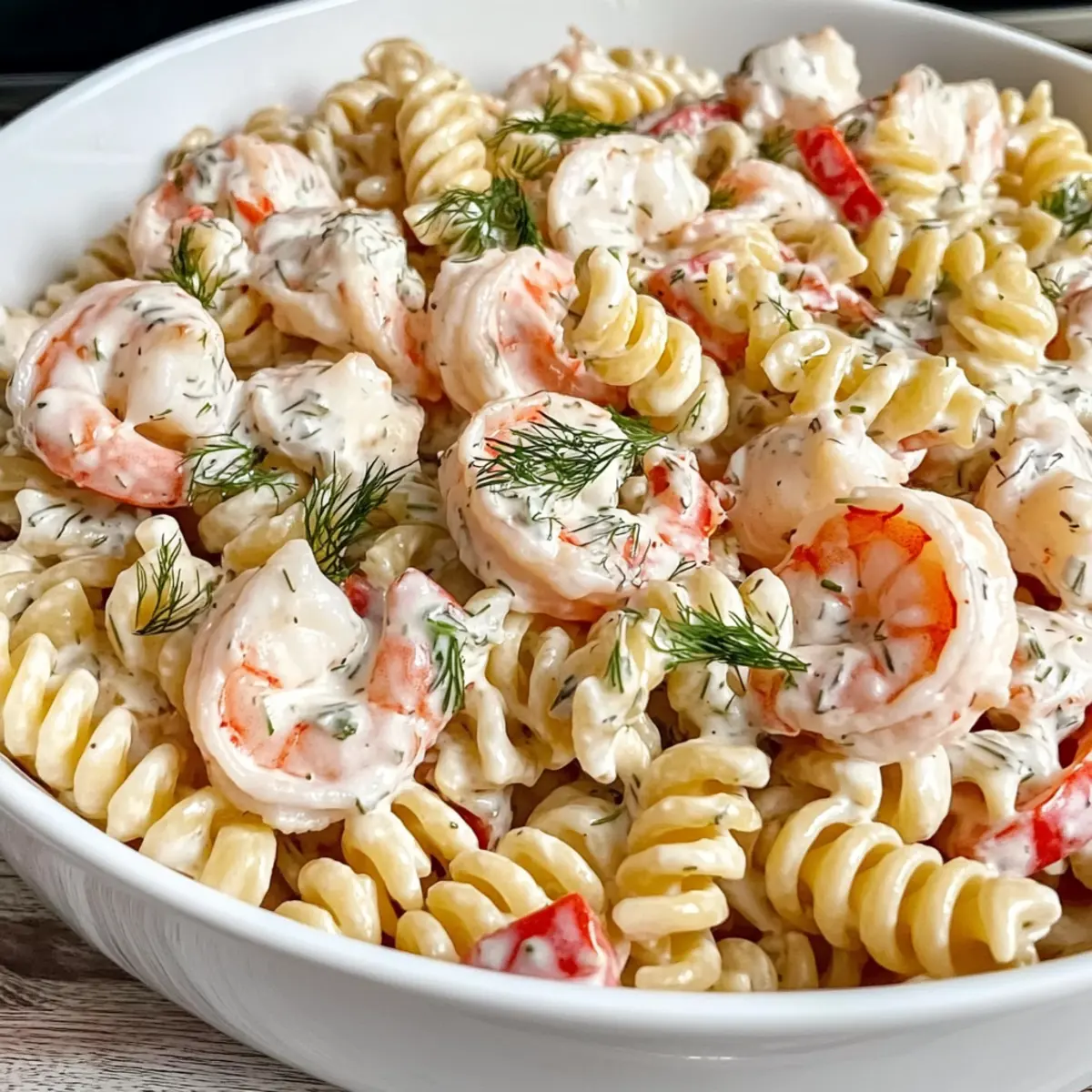 Dill Shrimp Pasta Salad